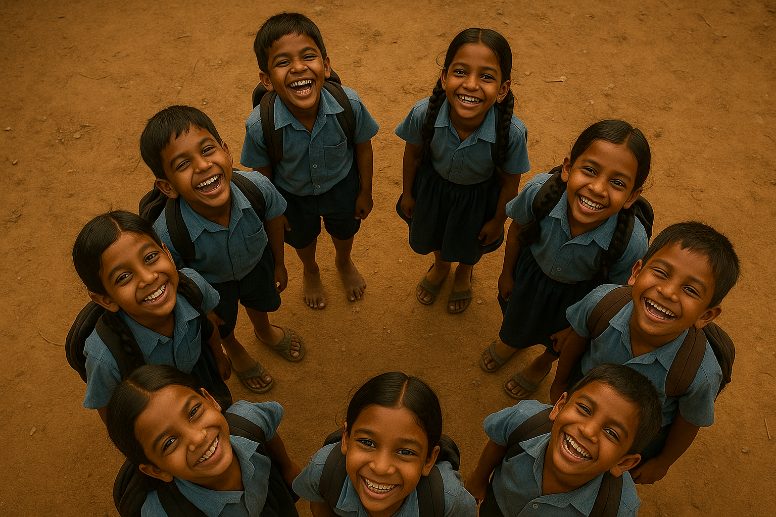 Home Group Student Looking Up 2